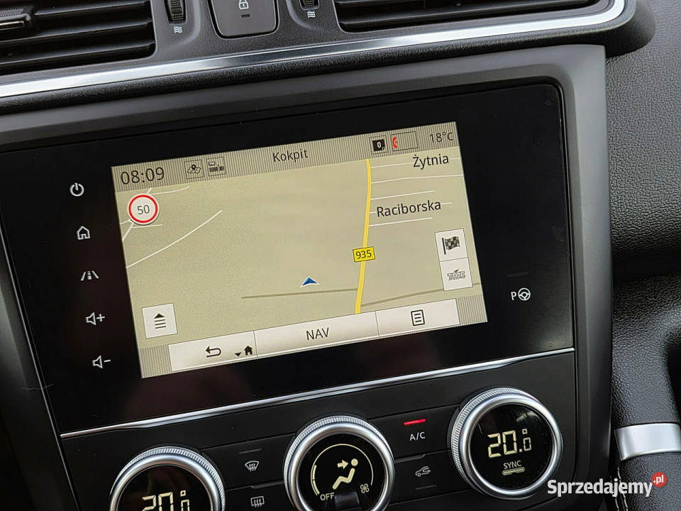 Renault Kadjar serwis ASO BOSE automat Full Led elektryczne lusterka Rydułtowy sprzedam