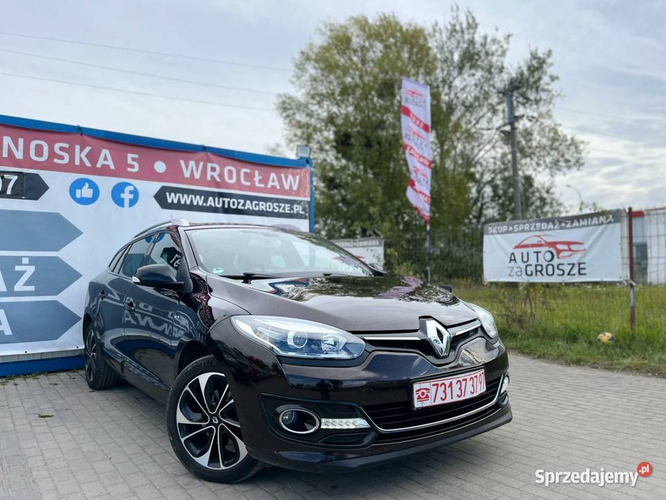 Renault Megane 12 TCe 2014 130 Skory Bose 160000km Wrocław