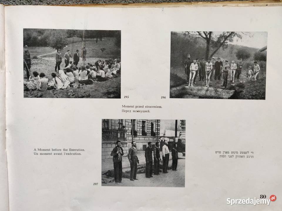 ZAGŁADA żydostwa polskiego Album zdjęć Łódź 1945