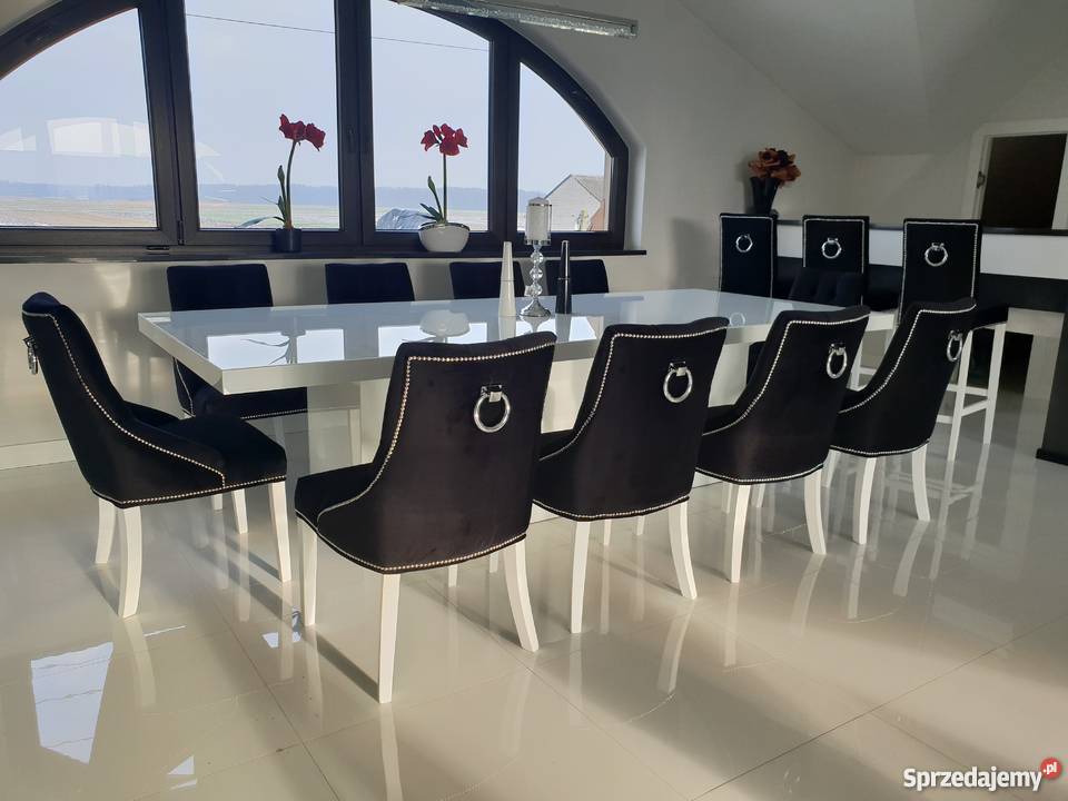 Krzesło tapicerowane chesterfield glamour Częstochowa