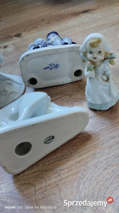 Figurki porcelanowe 4 całość kolekcji sprzedam Raciborowice Górne