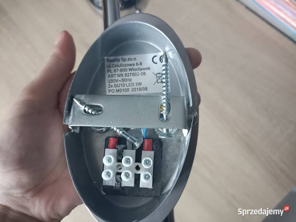 Santorini listwa 2 pł chrom 82750206 Reality