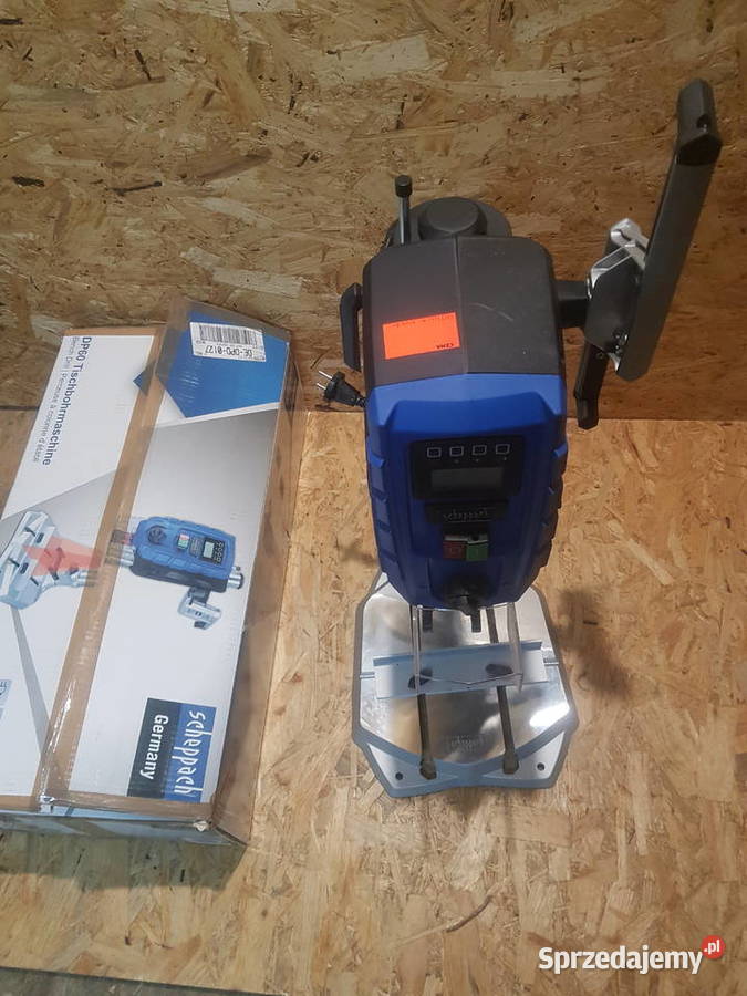 WIERTARKA STOŁOWA LED SCHEPPACH DP 602 BIEGOWA Elektryczne Głogowa