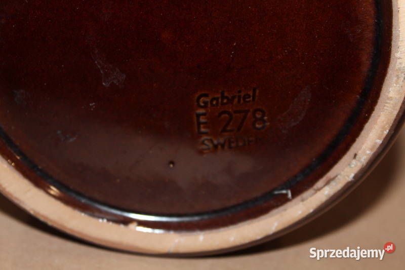 Ceramiczna kanka na mleko 1L Gabriel Szwecjanr Szczecin
