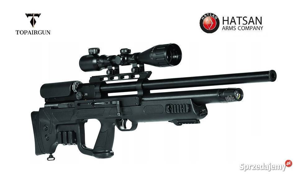 01 Wiatrówka Karabin PCP Hatsan Gladius 635 mm Gdańsk