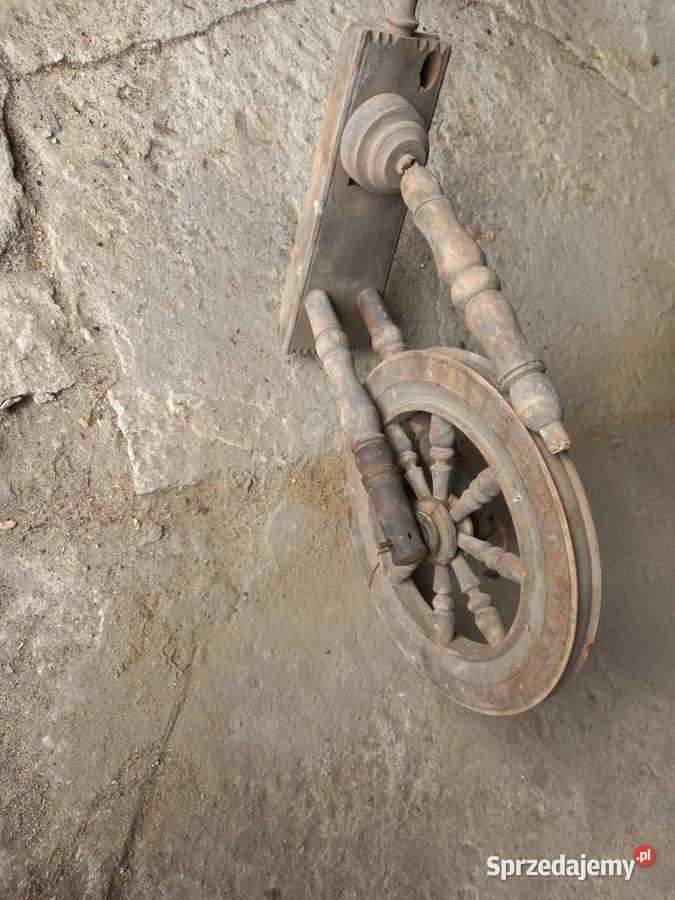KOŁOWROTEK zabytek antyk lubelskie Lublin