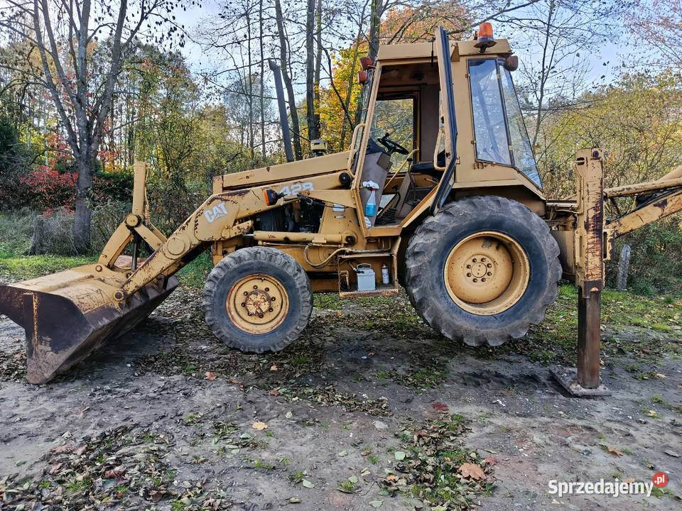 Koparko ładowarka CAT 428B 4x4 rewers wsp Zawiercie sprzedam
