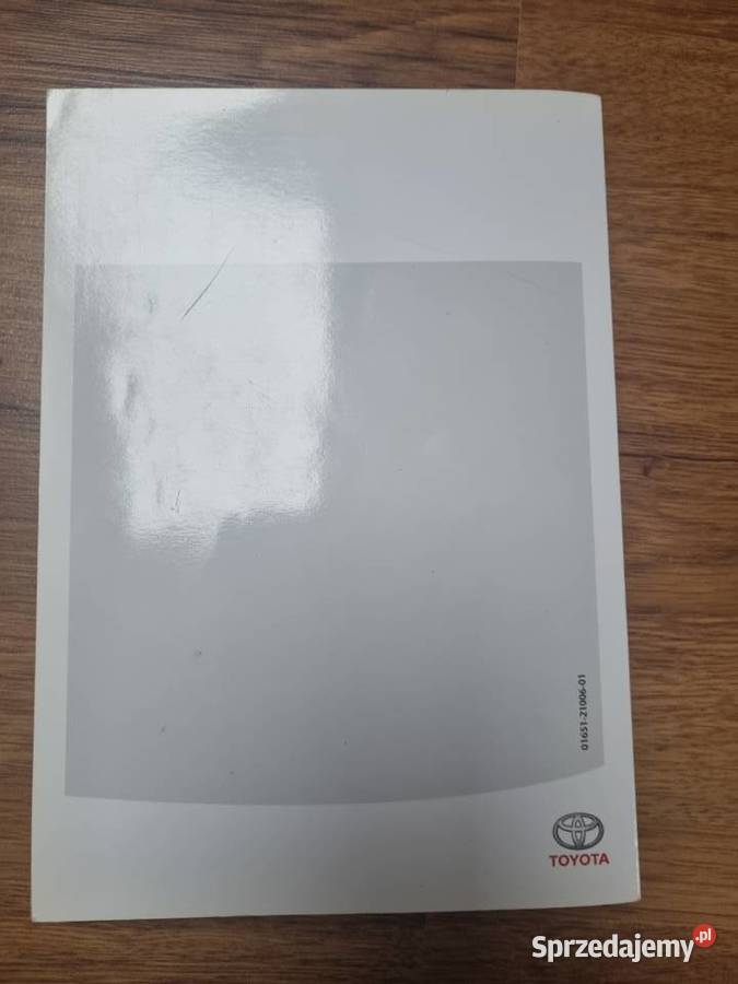 Instrukcja obsługi Toyota Avensis wersja Lublin