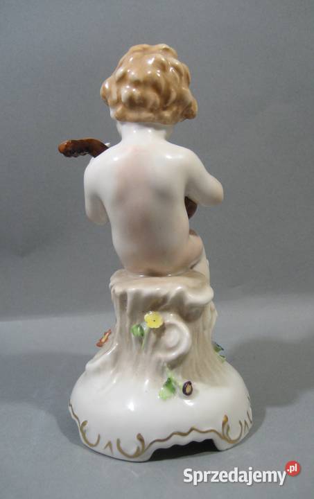 Figurynka Porcelanowa von Schierholz Plaue Putto Warszawa sprzedam