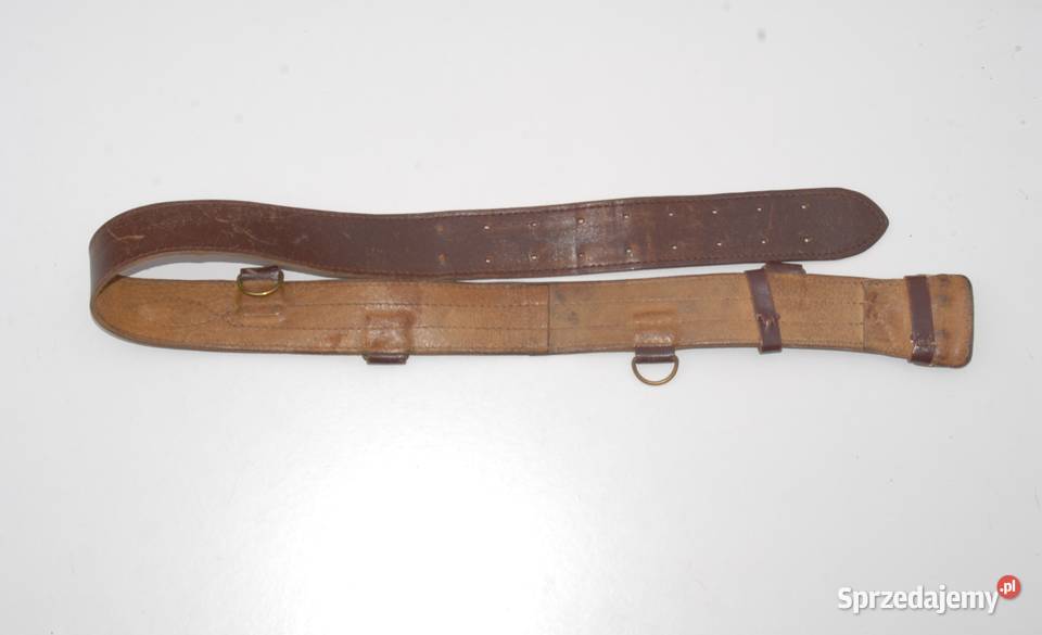 Stary pas oficerski Czechosłowacja sygnowany