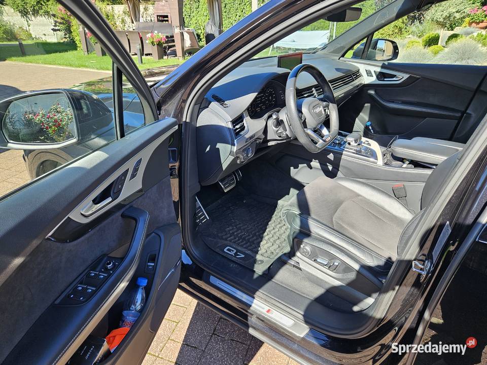 Audi Q7 II 30 50 TDI QUATTRO 7 osobowy Krajowy Czarny Las