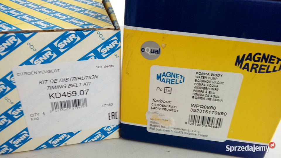 Zestaw paska rozrządu SNR KD45907 Pompa wody Zamość