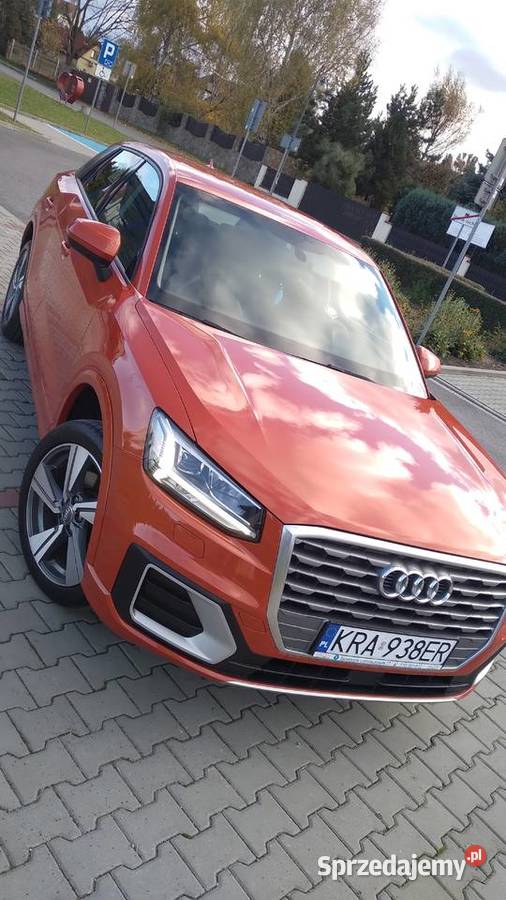 AUDI Q2 CZEREONA POMARAŃCZA małopolskie Kraków