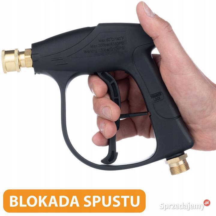 Pistolet do Myjki Ciśnieniowej 4350PSI 22mm Ludźmierz