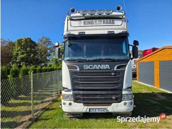 Syndyk sprzeda ciągnik siodłowy SCANIA 2014 r Wolin