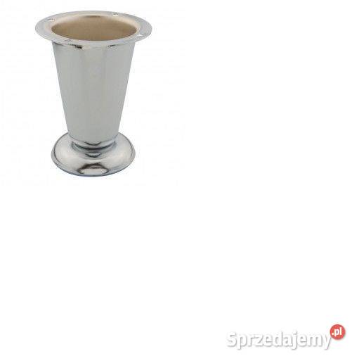 NÓŻKA NOGA STOPKA MEBLOWA KIELICH H100 ALUMINIUM