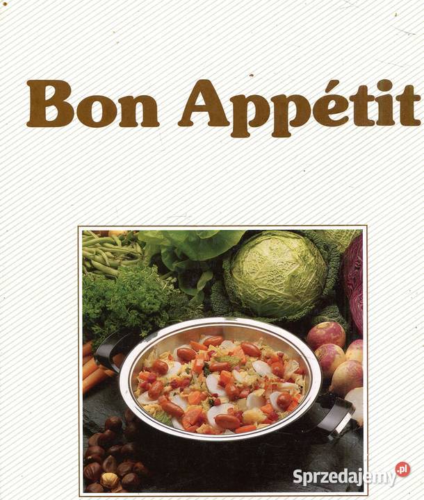 Bon Appetit Książka kucharska AMC w nowoczesnej Pozostałe Szczecin