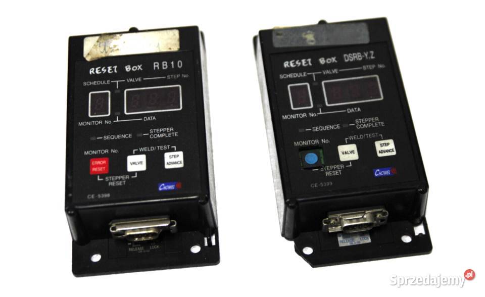 Reset box DSRBYZ and Reset box RB10 Produkcja Józefów