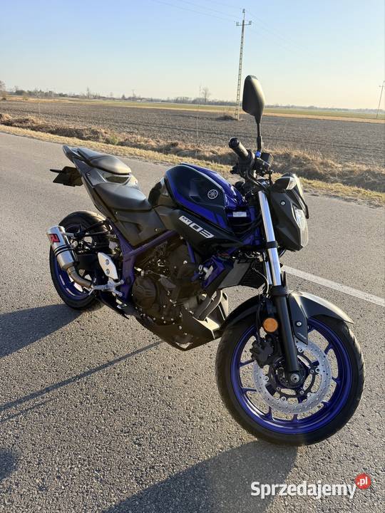YAMAHA MT03 a2 NOWY ZERO WKŁADU niebieski Mińsk Mazowiecki