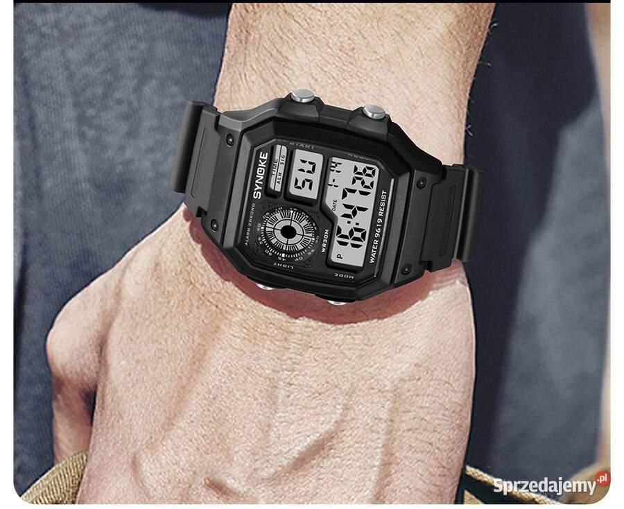 Zegarek męski cyfrowy Synoke elektroniczny Gorzów Wielkopolski
