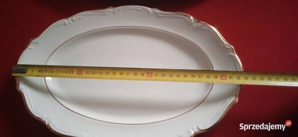 Porcelana Wałbrzych Duże talerze Świdnica