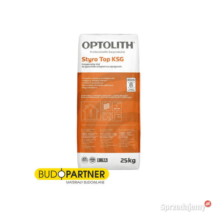 Klej do styropianu i siatki Optolith StyroTop