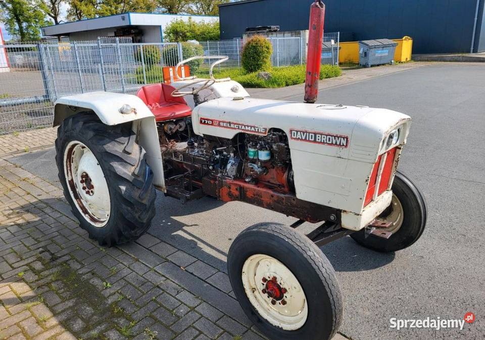 Ciągnik David Brown 770 podobny do c330 czy Napęd 2x4 Olesno