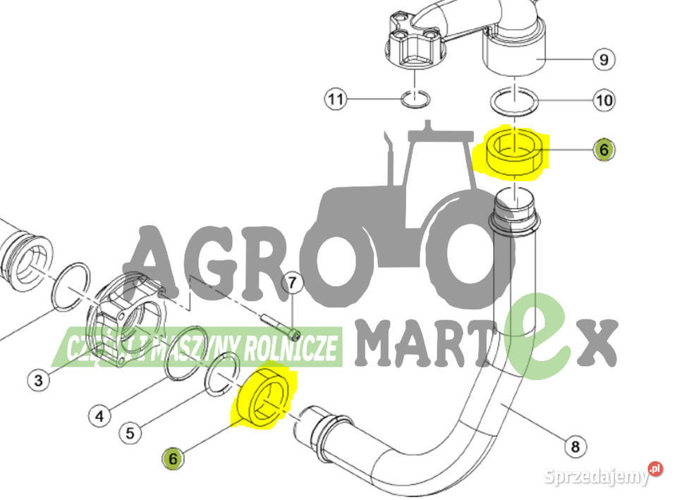 0011298080 00 1129 808 0 11298080 PIERŚCIEŃ Claas Wichrów