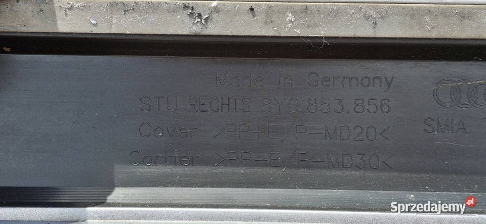 AUDI A3 8Y SLINE LISTWA NAKLADKA PROGU PRAWA