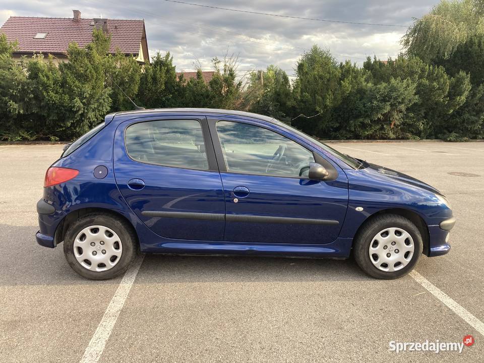 Peugeot 206 14 16V NISKI PRZEBIEG SPRAWNY DO nieuszkodzony Gdów