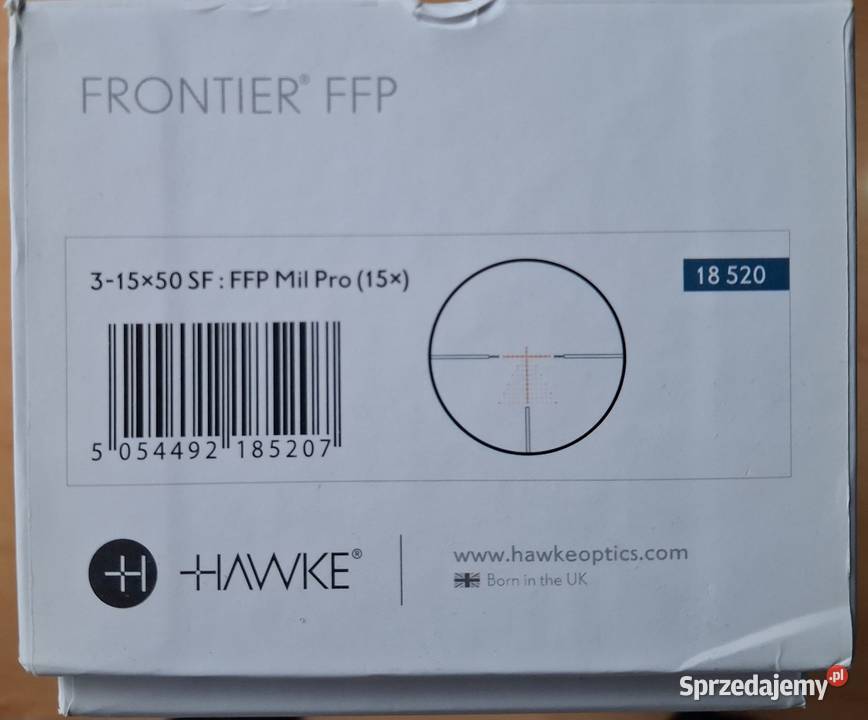 Luneta Hawke Frontier 315x50 ffp Sporty strzeleckie i myślistwo