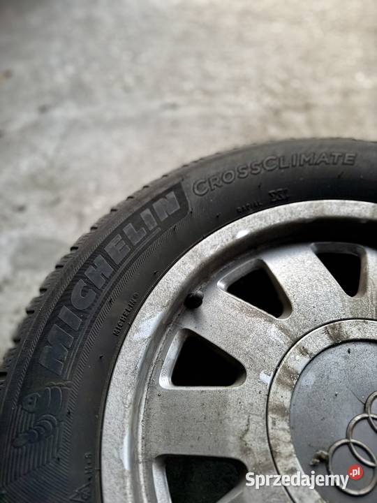 Alufelgi 15 Audi z oponami Michelin 19565 R15 Samochodowe Międzyrzec Podlaski