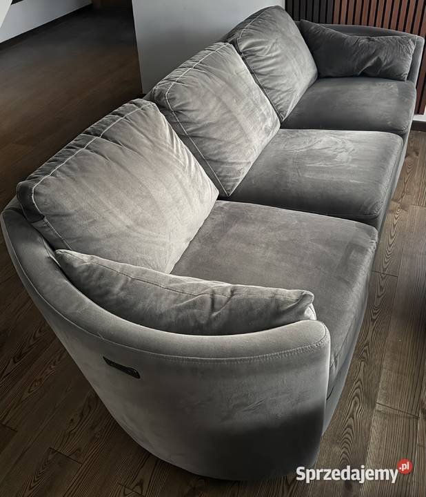 Sofa z fotelem Millom, elektrycznie rozkładane, funkcja relaks