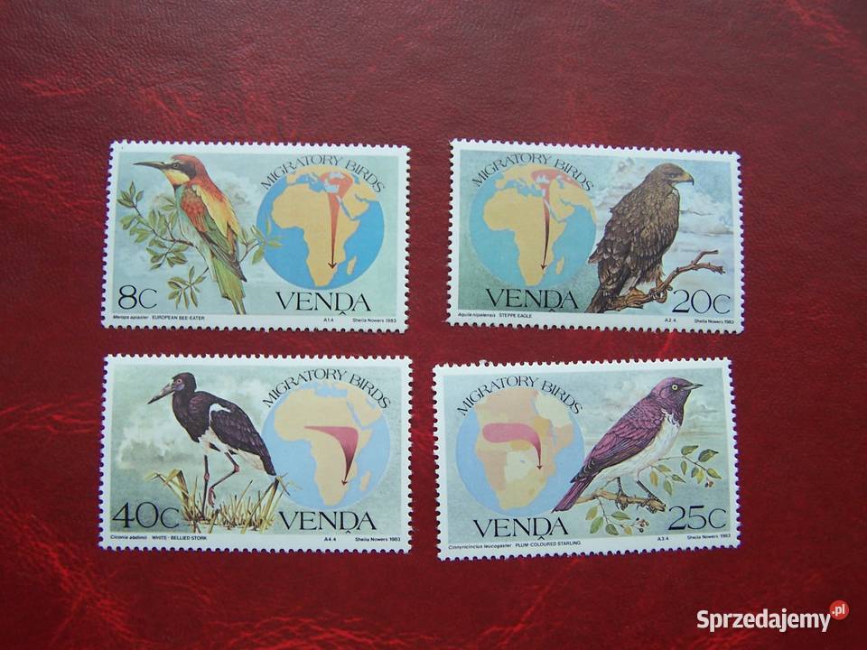 Venda 1983 MNH Mi 7073 Fauna Ptaki