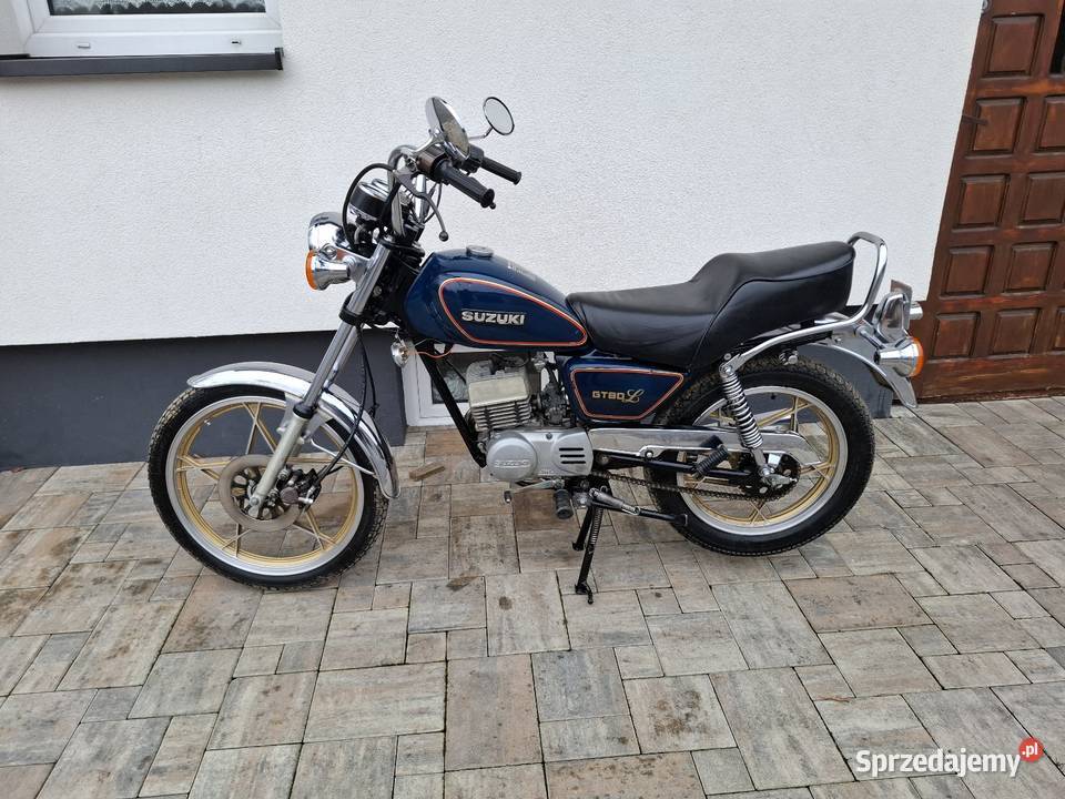 Suzuki gt 80 1983 kopka przebieg 11 2T Suzuki Chobrzany