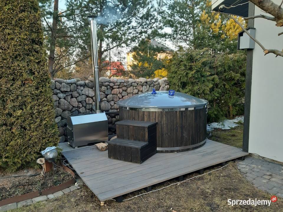 Balia Kąpielowa Jacuzzi Hydromasaż Gorąca Beczka Błonie