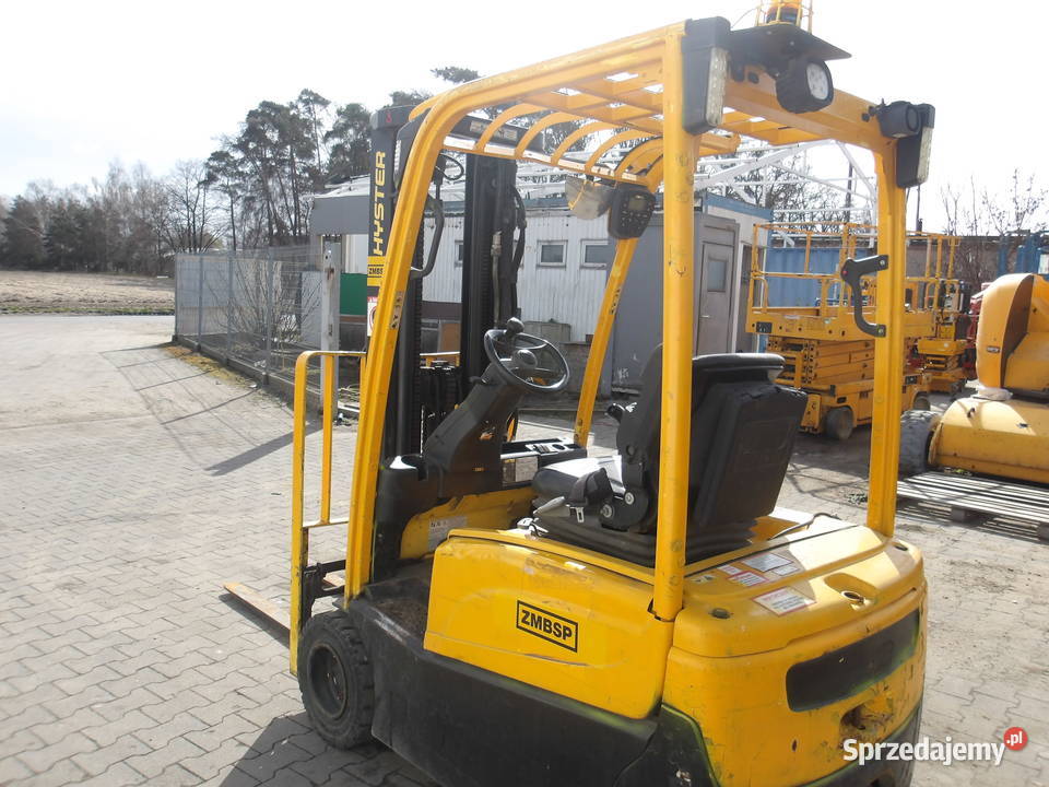 Wózek widłowy trójkołowy elektryczny Hyster Hyster