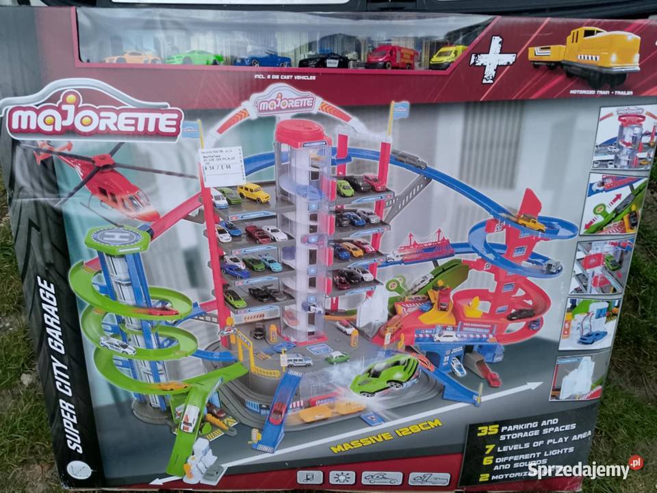 tor duży garaż na zabawki samochody śląskie