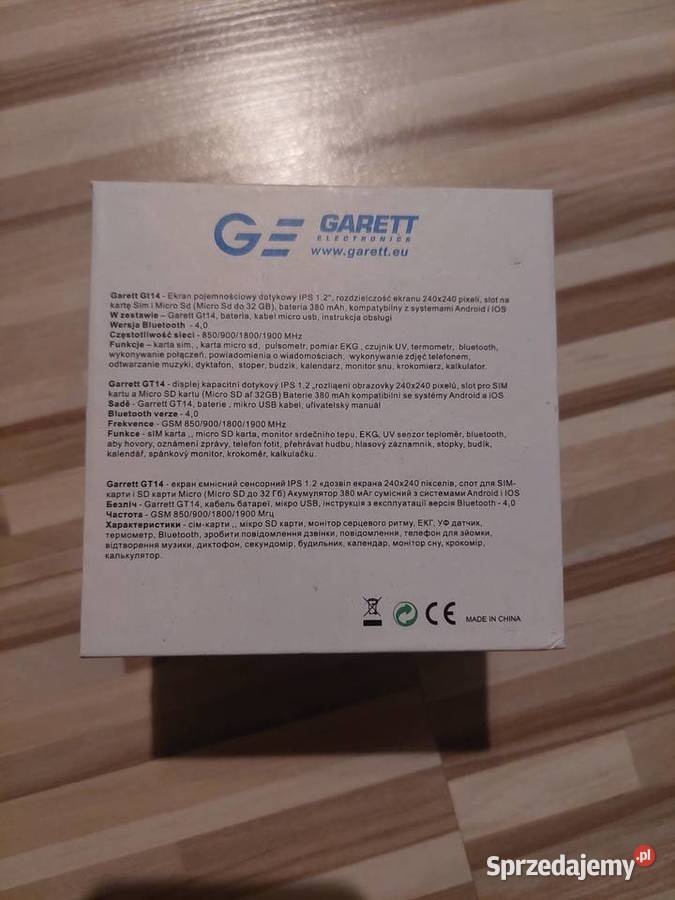 Smartwatch Elektronika Lipinki sprzedam