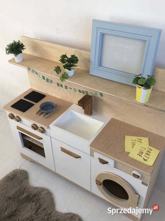 Kuchnia do zabawy z drewna dzieciZabawkowa 3 lata+ Brzuśnik