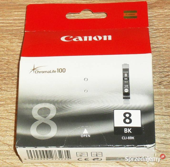 Tusz czarny Canon CLI8BK 0620b001 do drukarki atramentowa