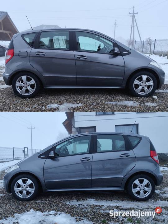 2008 Mercedes A170 benzyna Avangarde FILM dolnośląskie Siekierowice