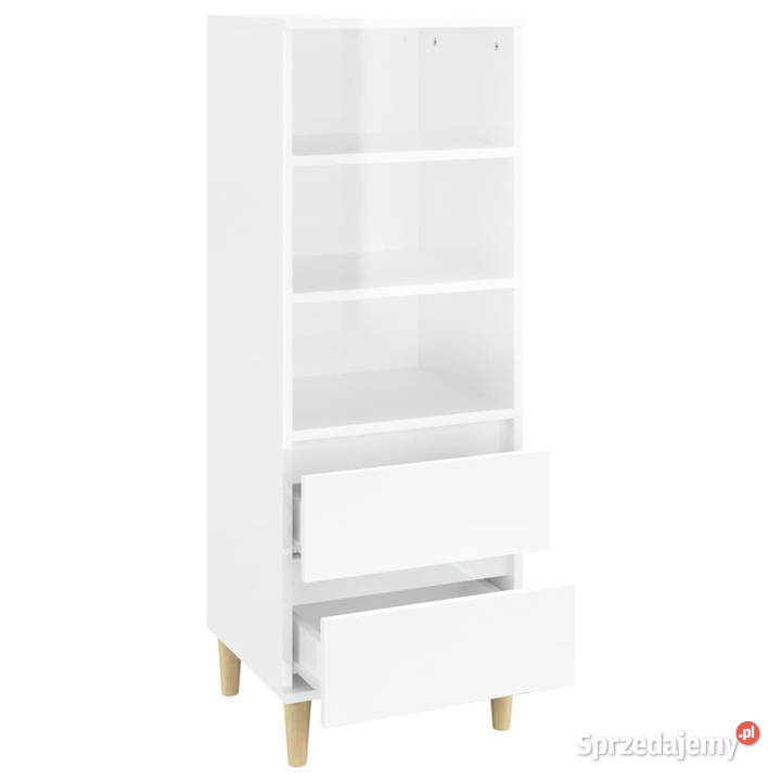 Wysoka szafka biała 40x36x110 cmmateriał Pozostałe Warszawa