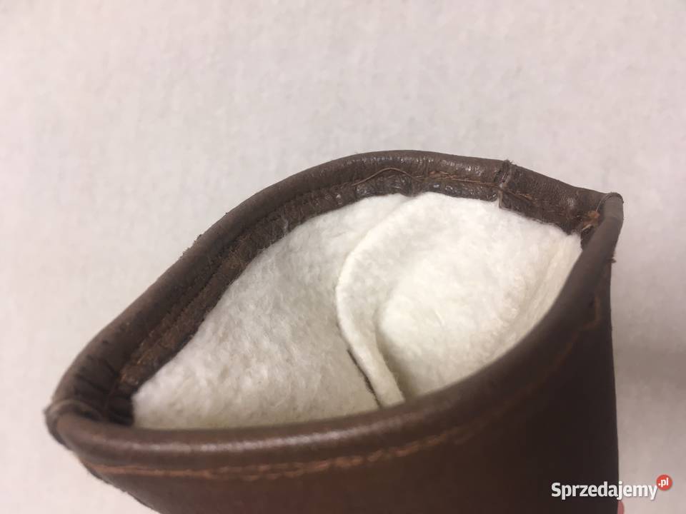 PRL rękawiczki męskie skórzane brązowe nowe Kołobrzeg sprzedam