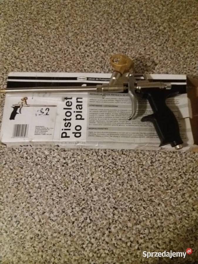 Pistolet do piany montażowej mazowieckie Warszawa