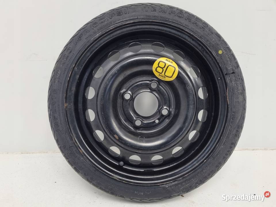 KOŁO DOJAZDOWE ZAPASOWE Nissan Micra K12 Note Chełm