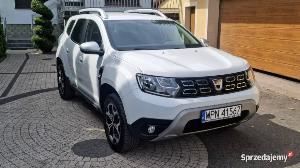 Dacia Duster Navi Led Niski Przebieg GWARANCJA biały Płońsk