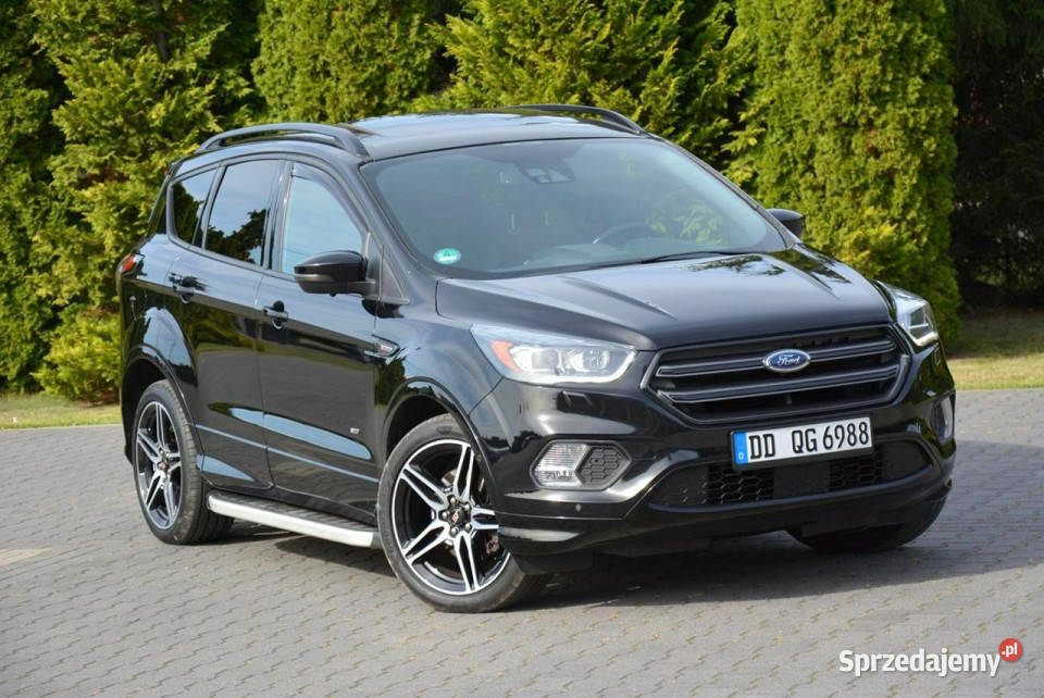Ford Kuga STLine 4WD Skóry Panorama Radar ACC światła przeciwmgielne Kuga Ostrów Mazowiecka