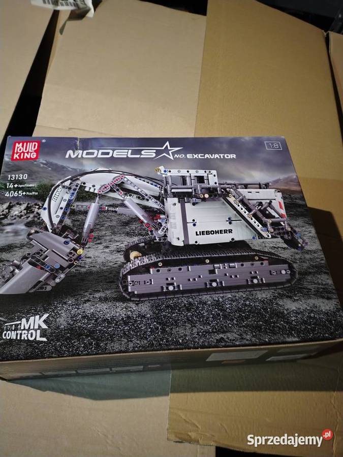 Mould King Technik 13130 Koparka LIEBOHERR Zawiercie