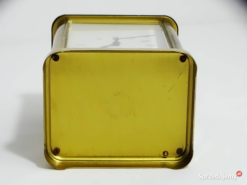 Zegar kominkowy kareciak Aug Schatz Shne Made in Biłgoraj